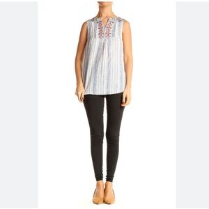 Beachlunchlounge linen tank size xsmall like new